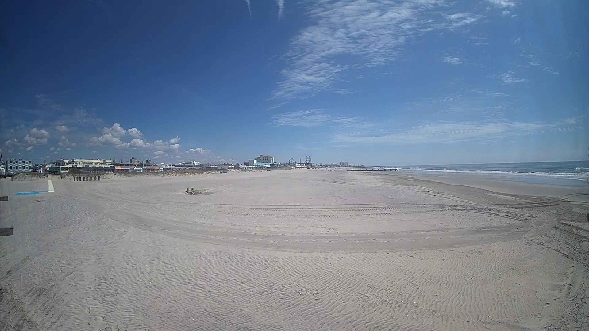 14th Street Beach Looking North Pano