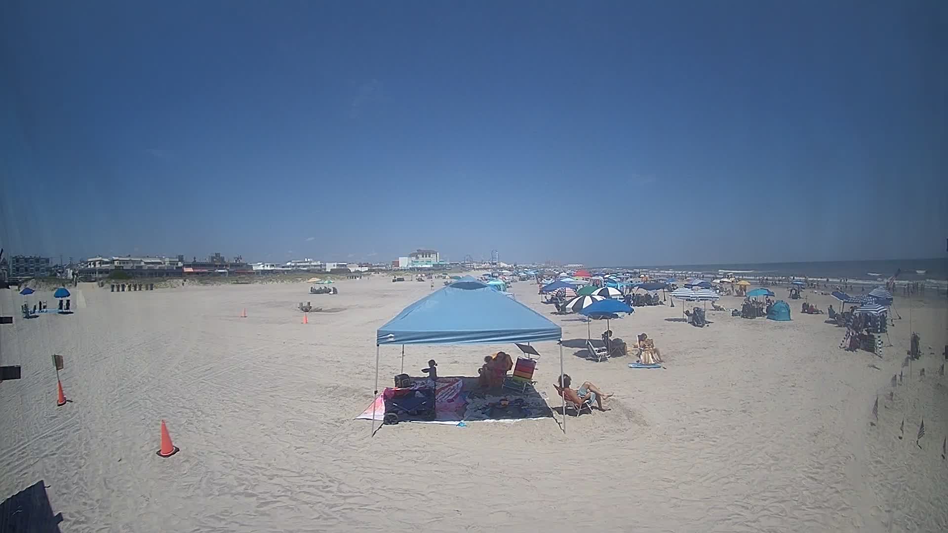 14th Street Beach Looking North Pano