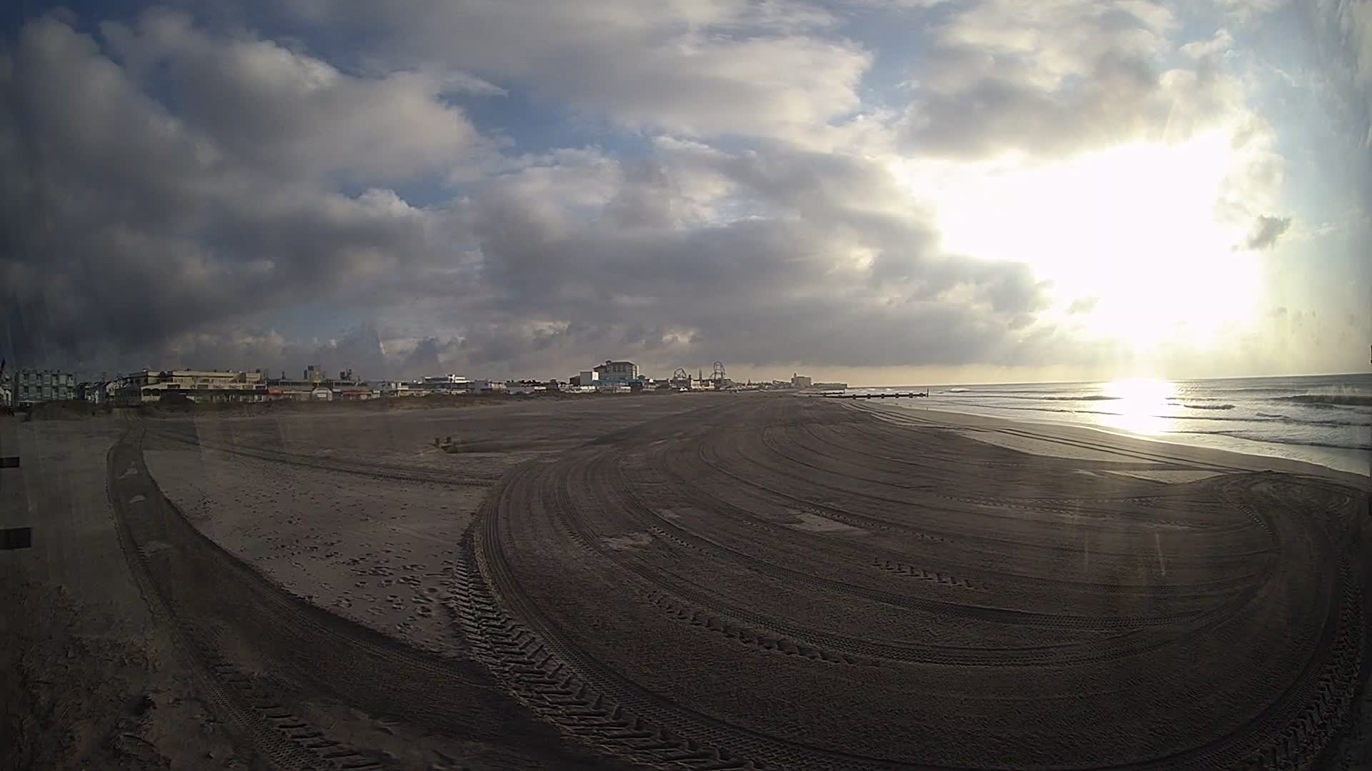 14th Street Beach Looking North Pano