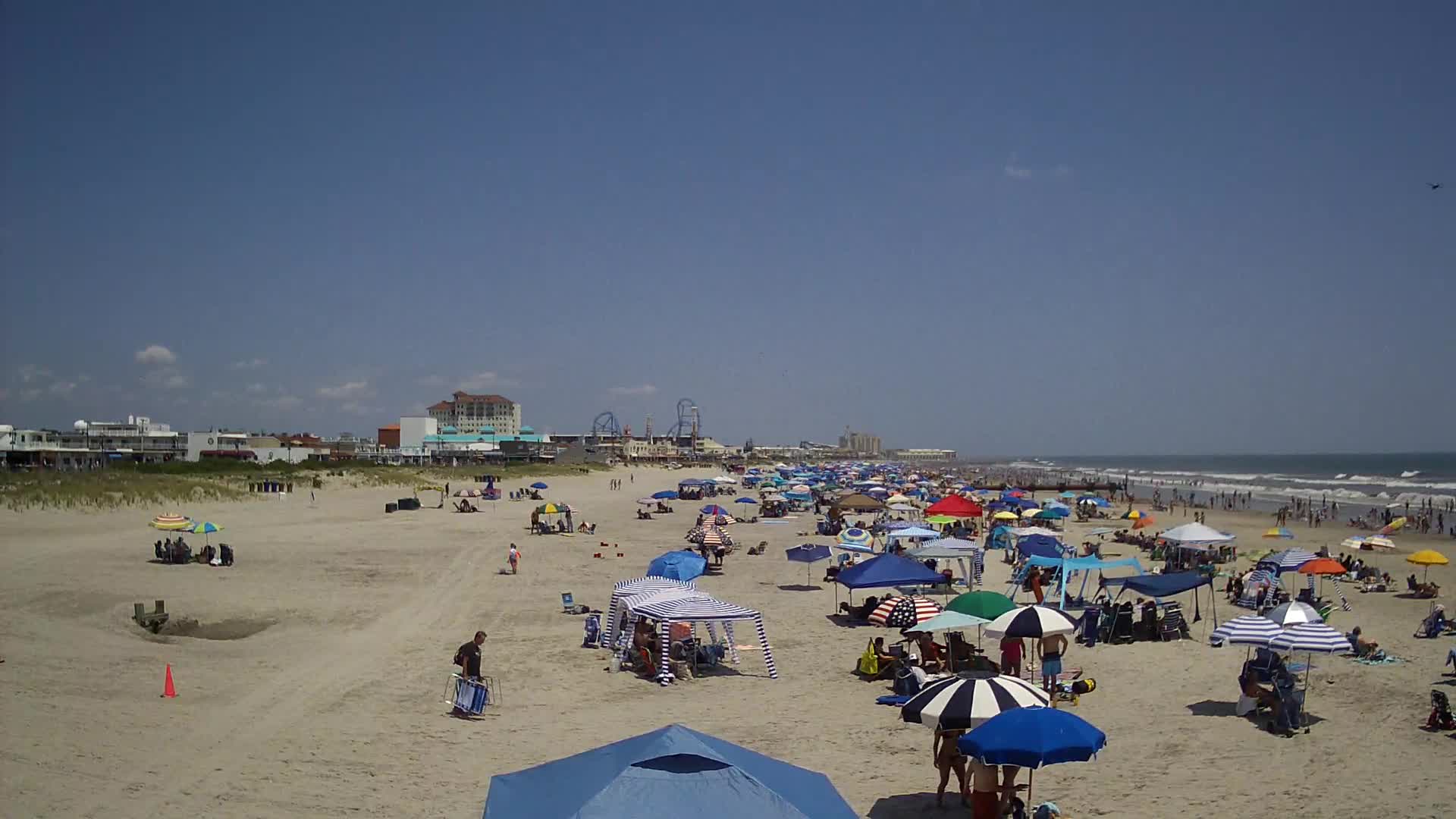 14th Street Beach Looking North Towards Beach