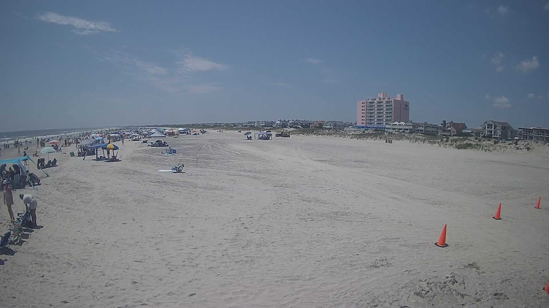 14th Street Beach Looking South Towards Port-O-Call