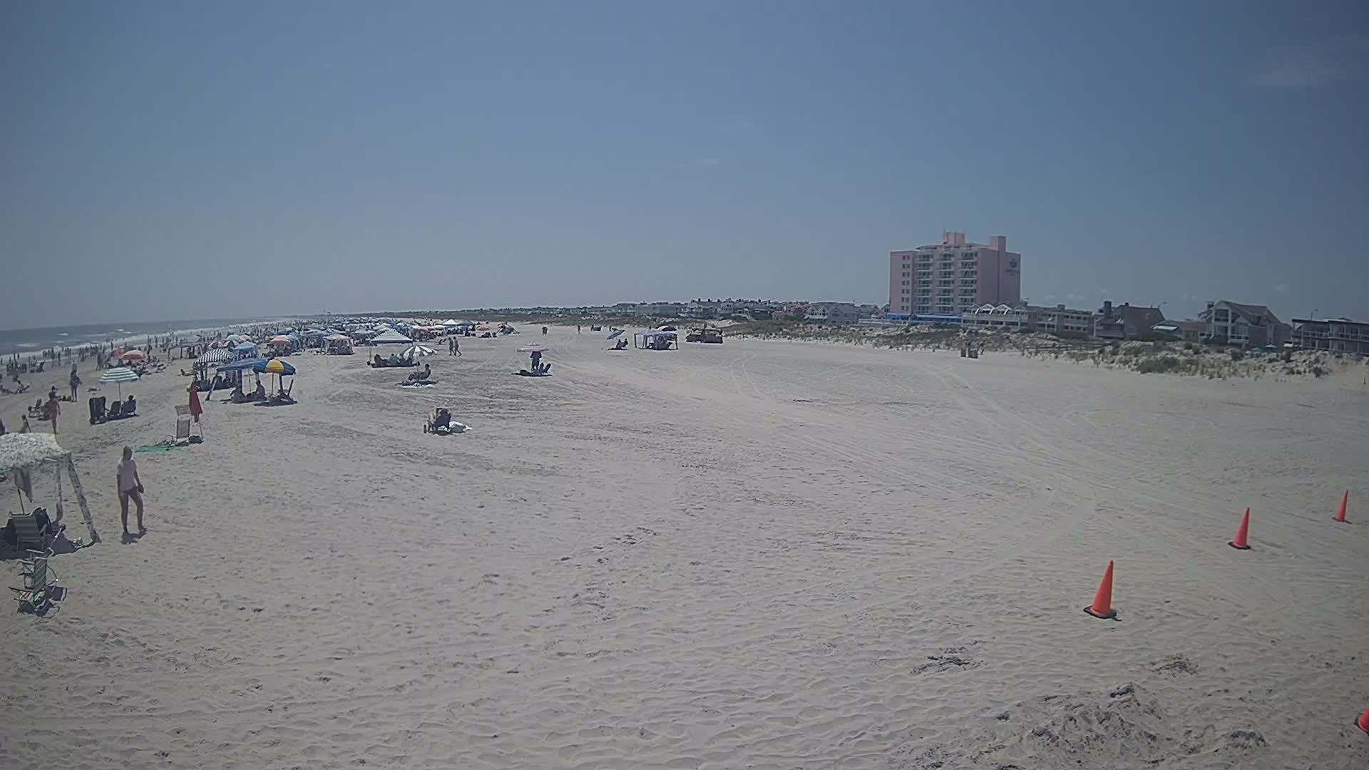 14th Street Beach Looking South Towards Port-O-Call