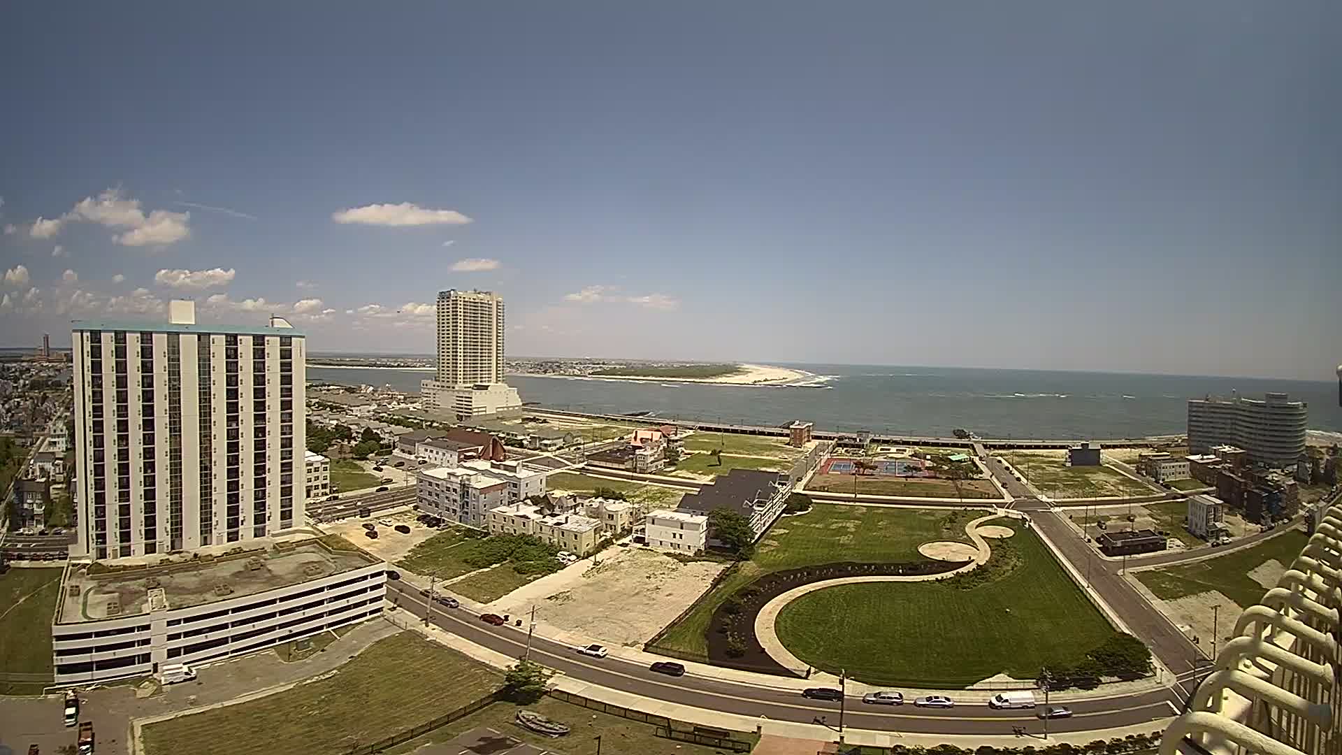 Absecon Lighthouse Looking Northeast towards Absecon Inlet