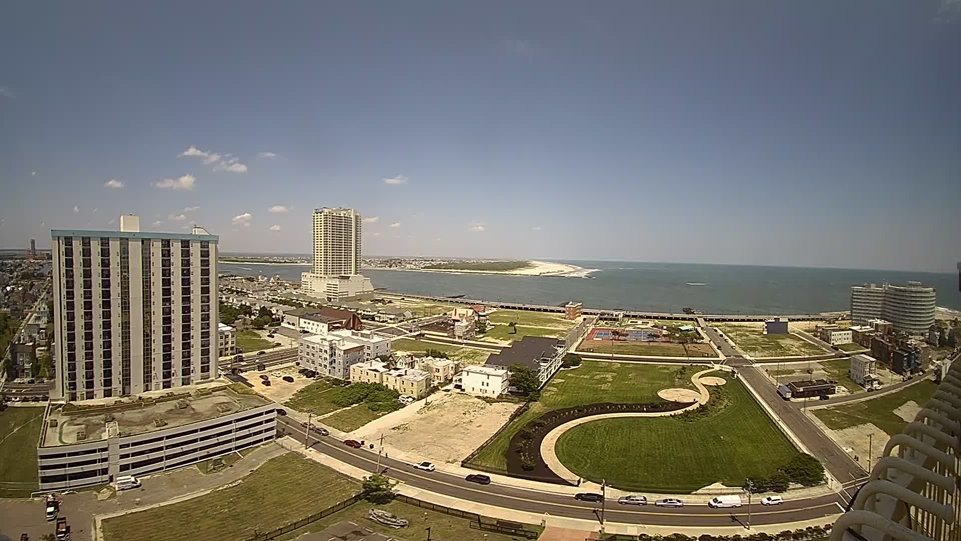 Absecon Lighthouse Looking Northeast towards Absecon Inlet