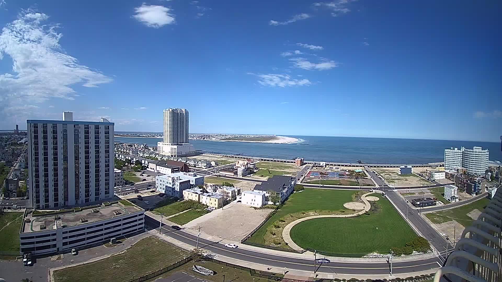 Absecon Lighthouse Looking Northeast towards Absecon Inlet