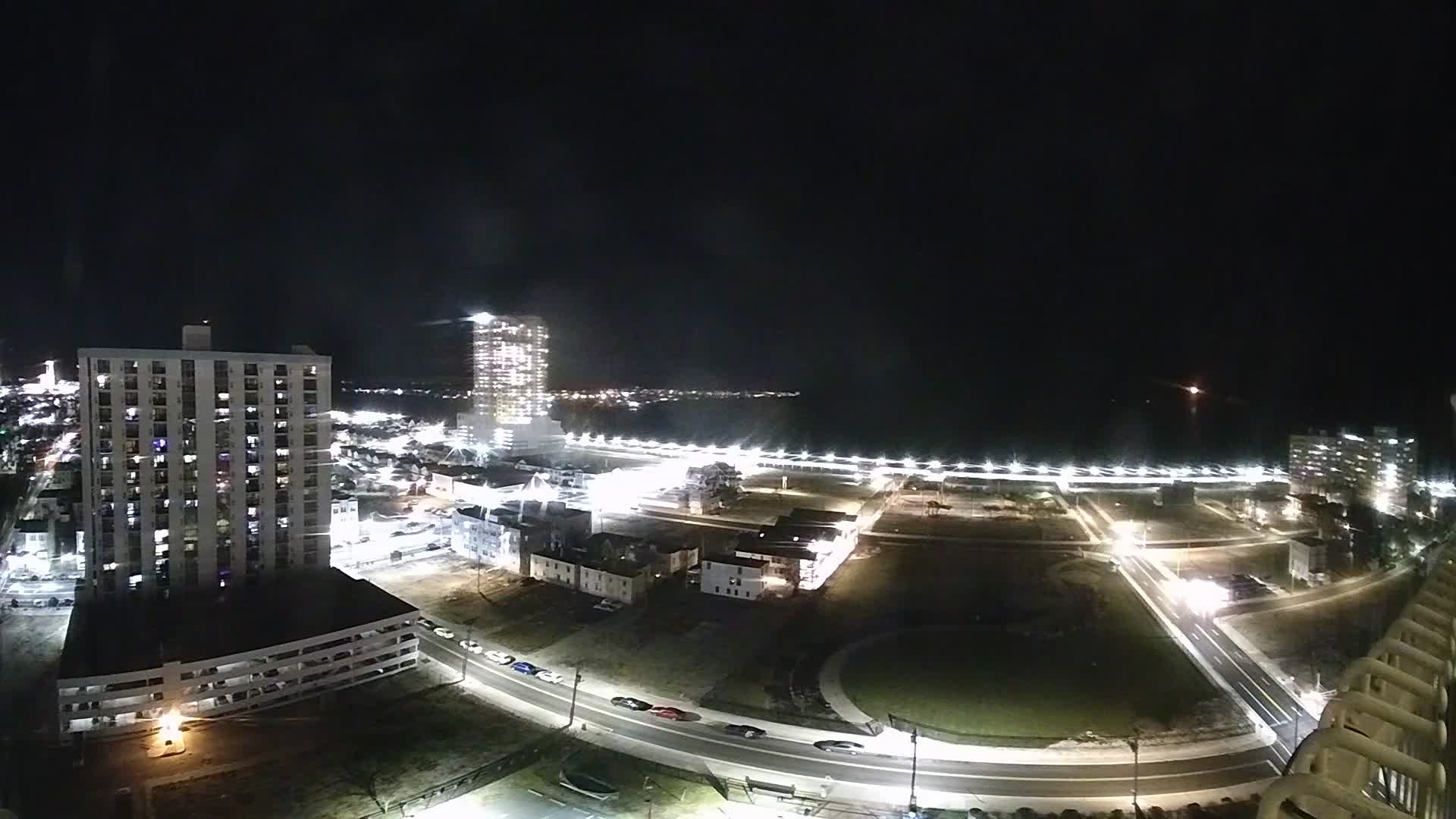 Absecon Lighthouse Looking Northeast towards Absecon Inlet
