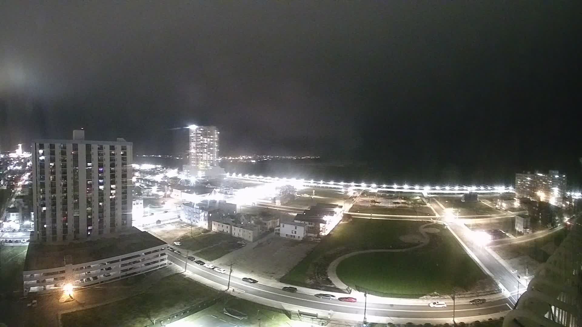 Absecon Lighthouse Looking Northeast towards Absecon Inlet