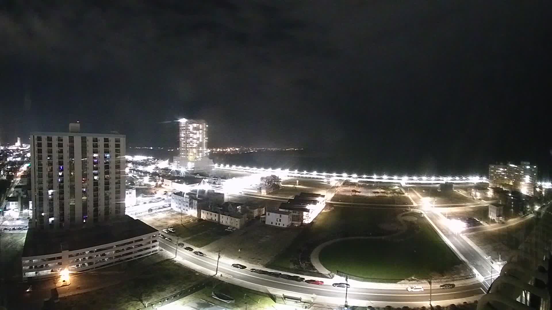 Absecon Lighthouse Looking Northeast towards Absecon Inlet