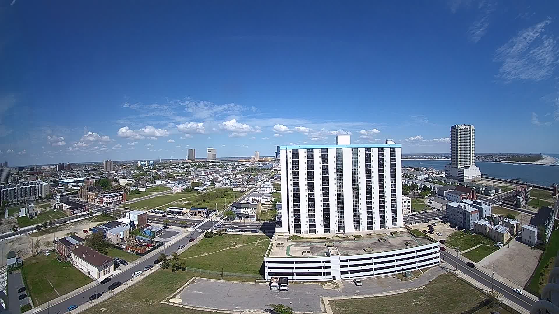 Absecon Lighthous Looking West towards Borgata and Golden Nugget