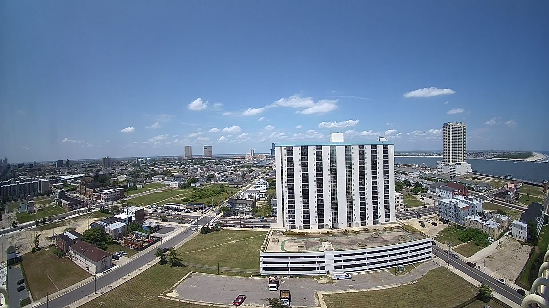 Absecon Lighthous Looking West towards Borgata and Golden Nugget