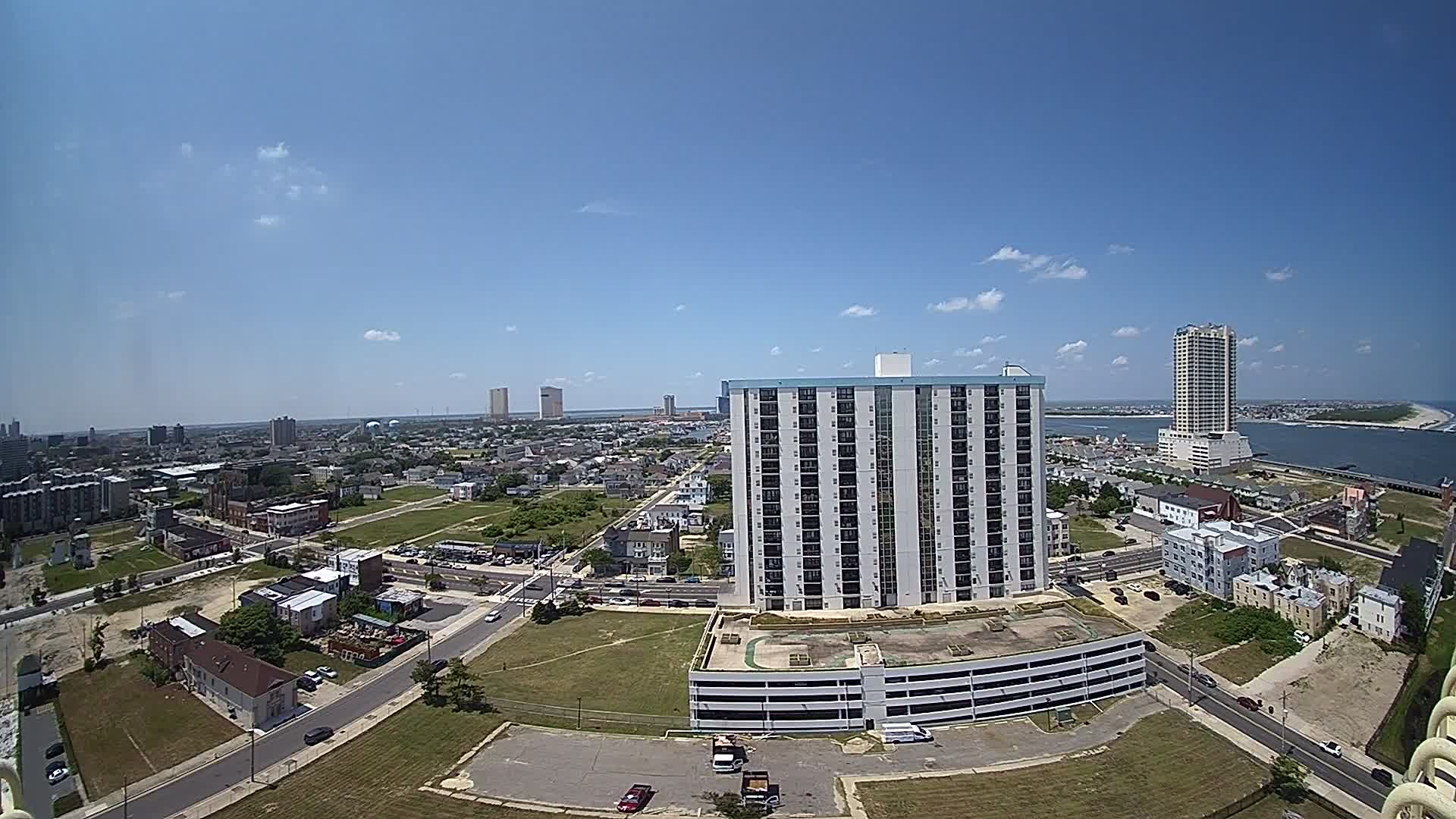 Absecon Lighthous Looking West towards Borgata and Golden Nugget