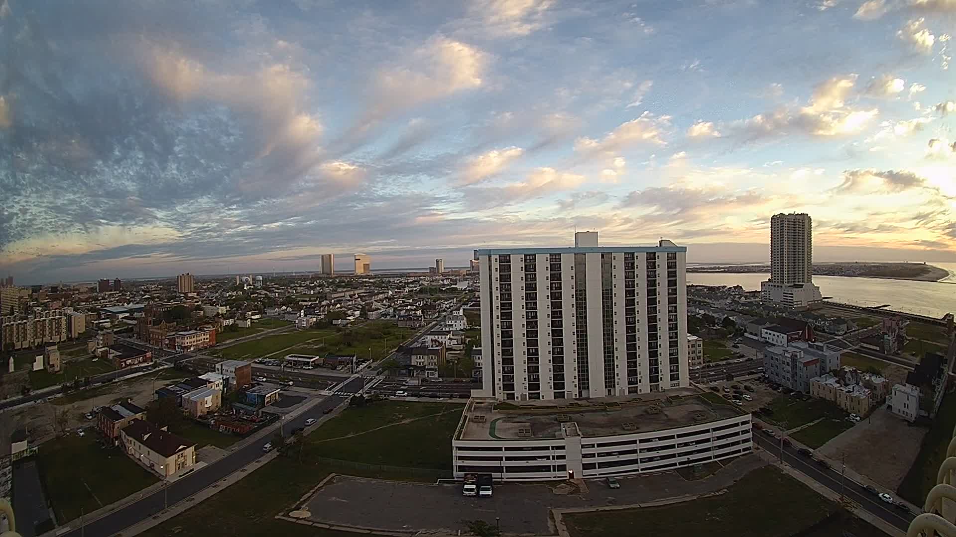 Absecon Lighthous Looking West towards Borgata and Golden Nugget