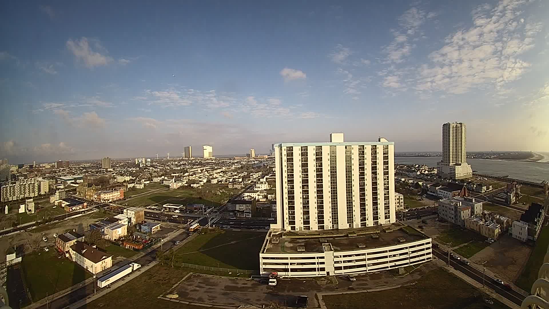 Absecon Lighthous Looking West towards Borgata and Golden Nugget