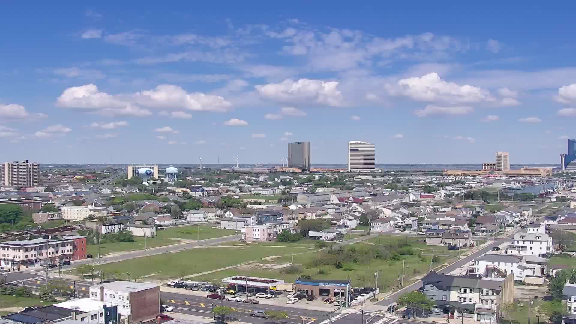Absecon Lighthouse Looking South towards uptown AC