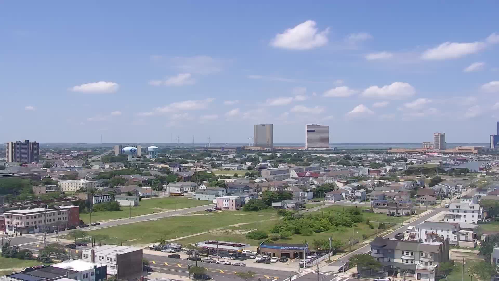 Absecon Lighthouse Looking South towards uptown AC