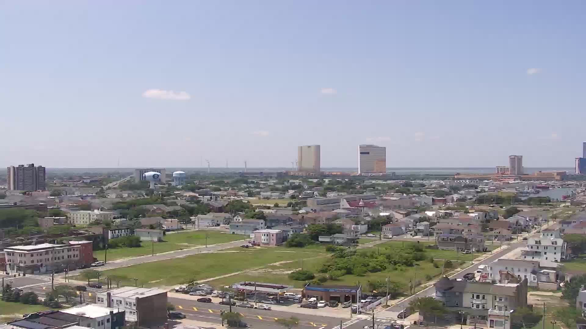 Absecon Lighthouse Looking South towards uptown AC