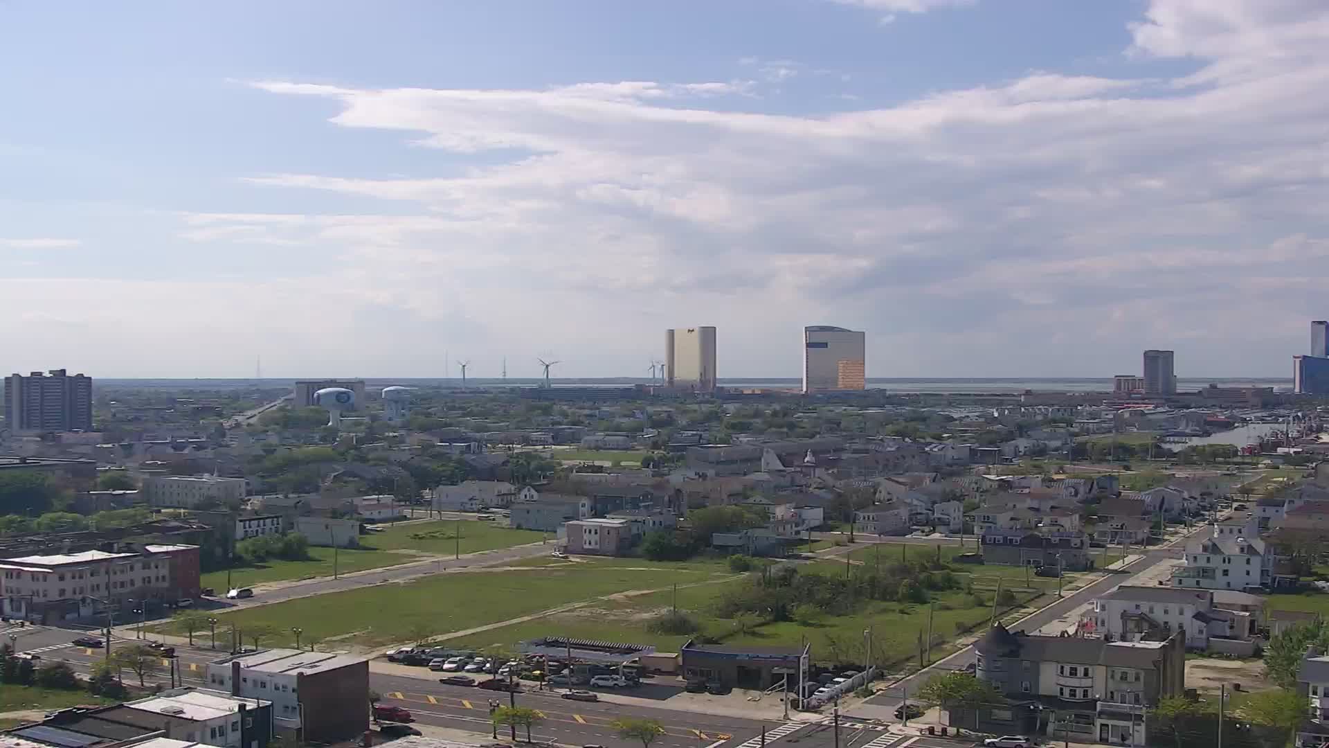 Absecon Lighthouse Looking South towards uptown AC