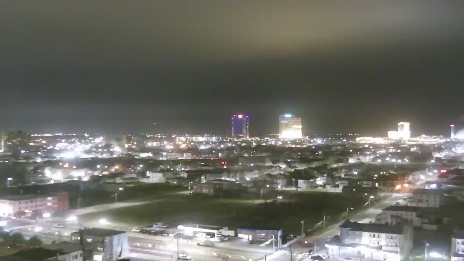 Absecon Lighthouse Looking South towards uptown AC
