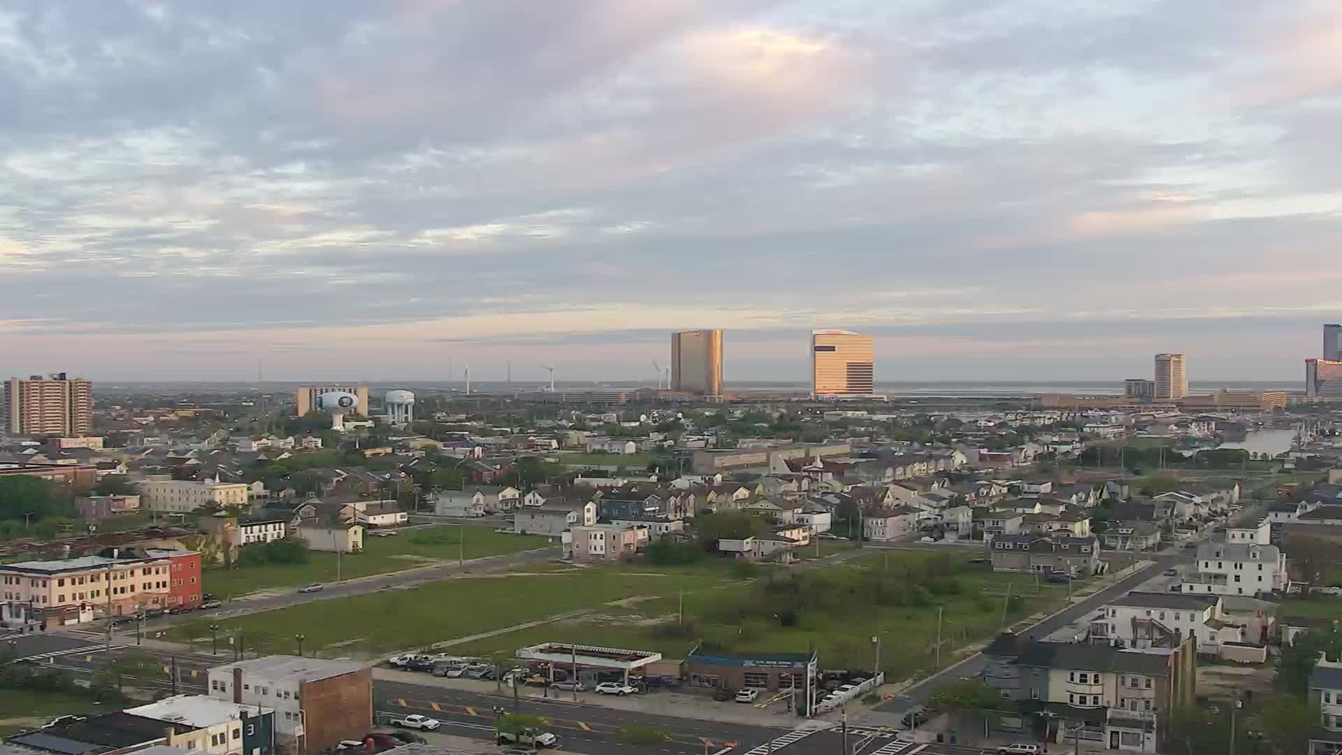 Absecon Lighthouse Looking South towards uptown AC