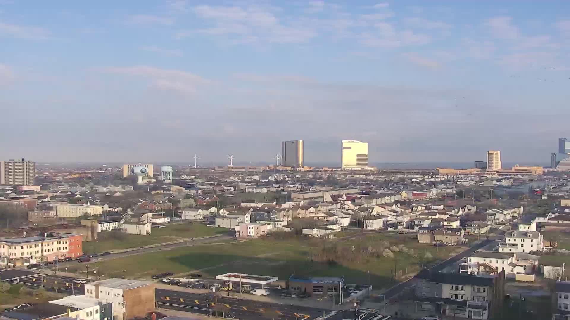 Absecon Lighthouse Looking South towards uptown AC