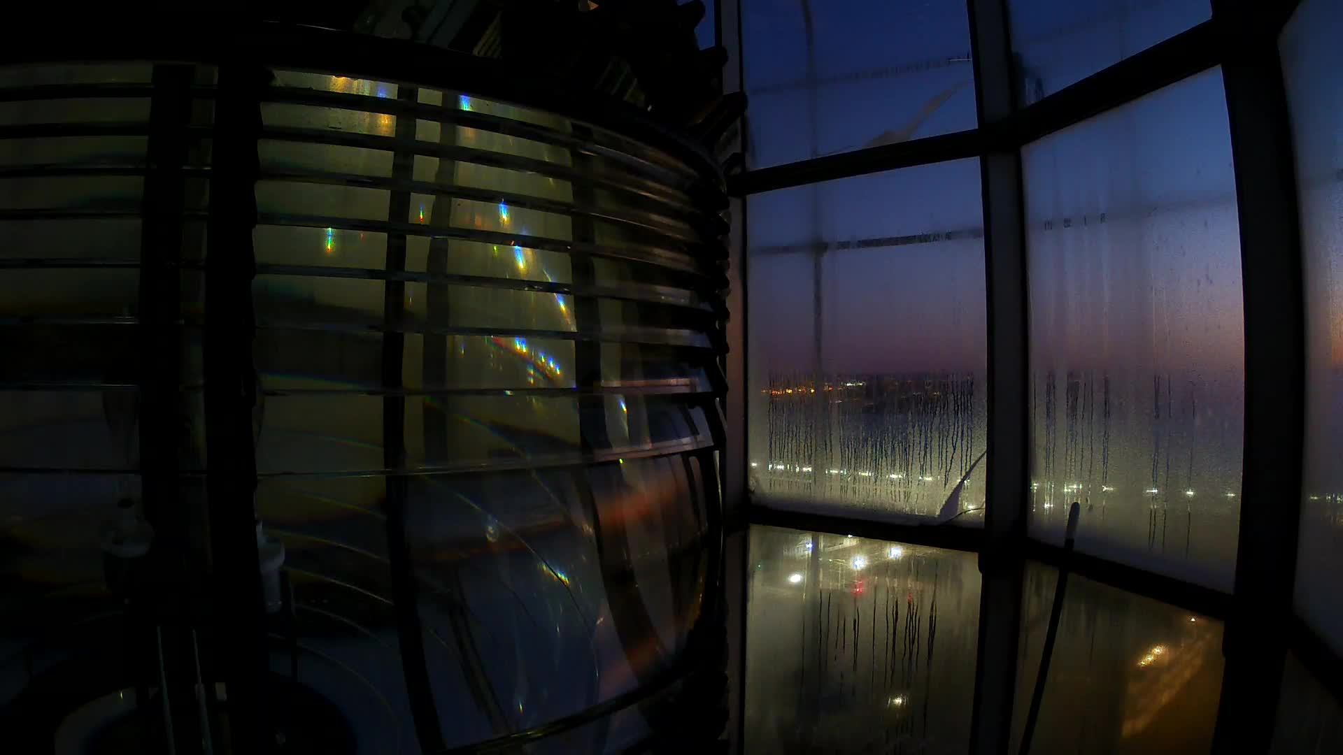 Absecon Lighthouse Looking North with Fresnel Lens