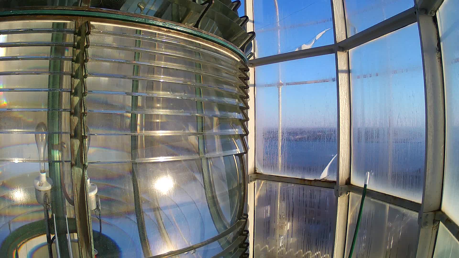 Absecon Lighthouse Looking North with Fresnel Lens