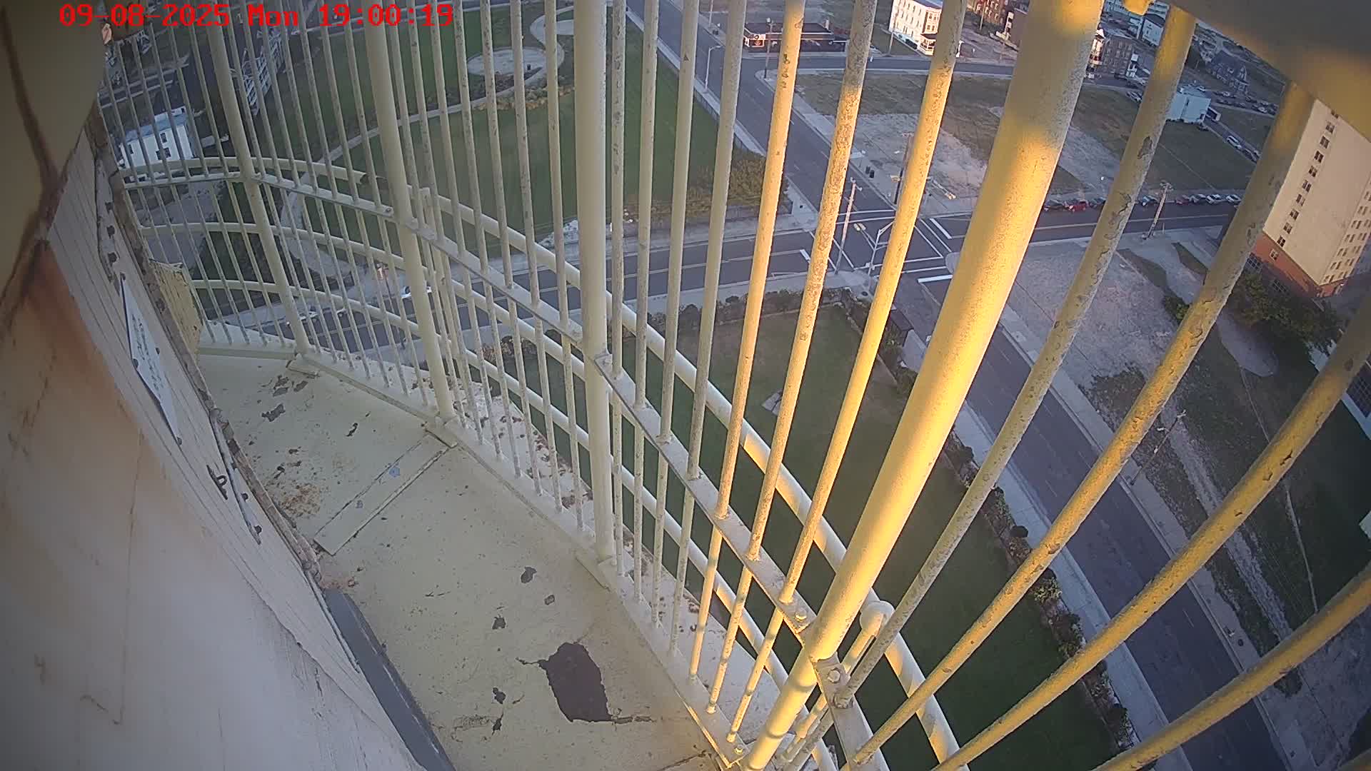 Absecon Lighthouse at the Top Selfie Cam (iMadeItToTheTop.com)