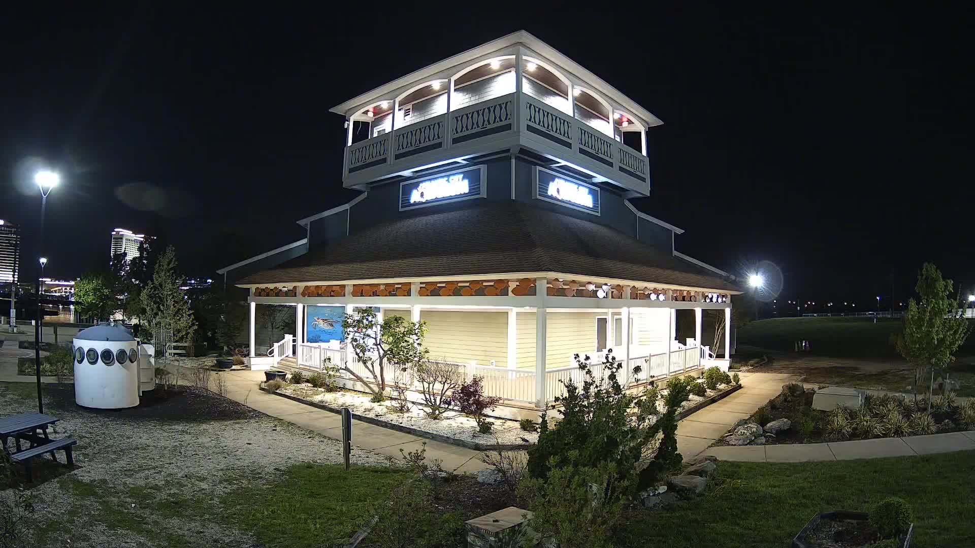 AC Aquarium Front Lawn