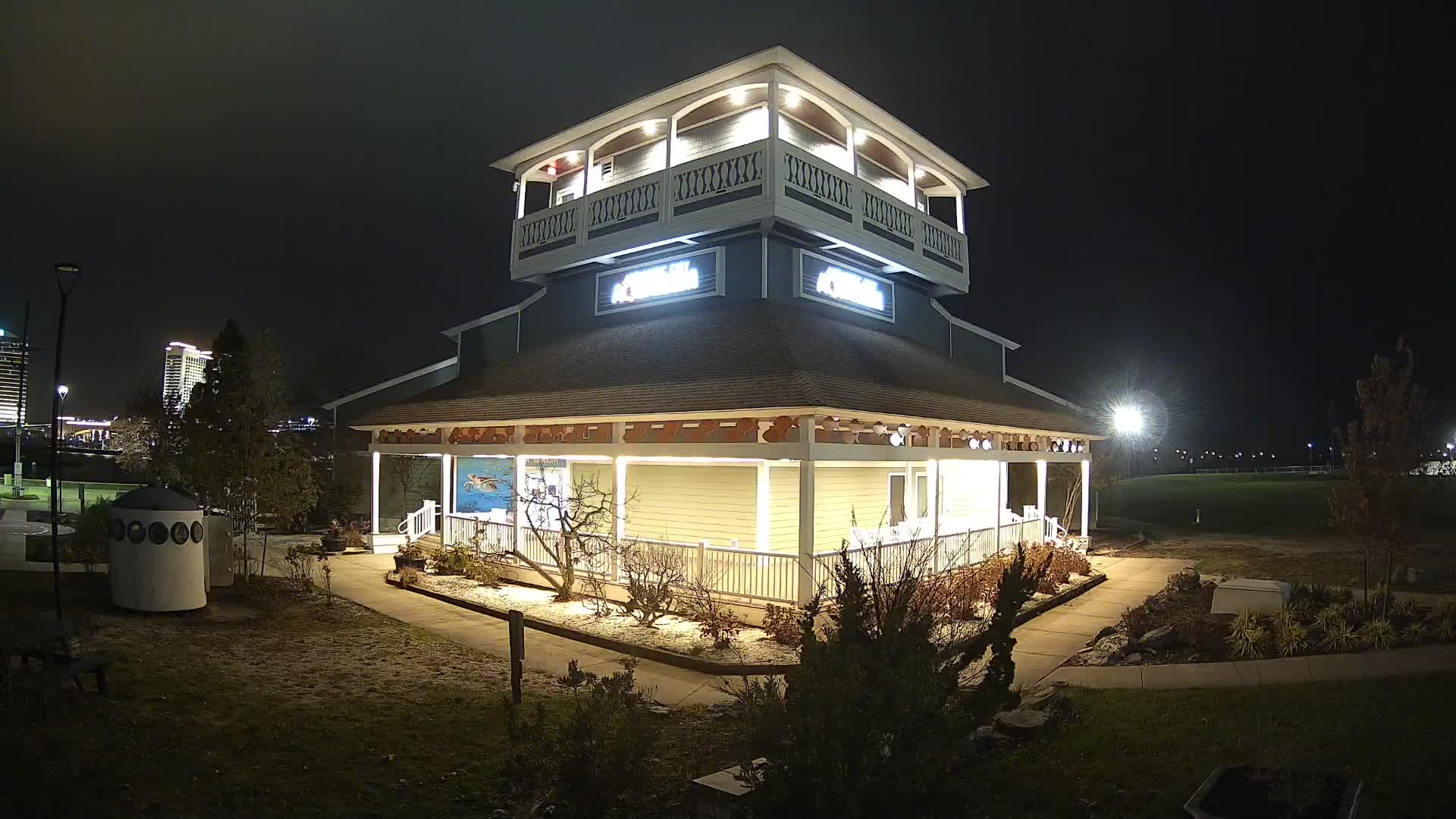 AC Aquarium Front Lawn