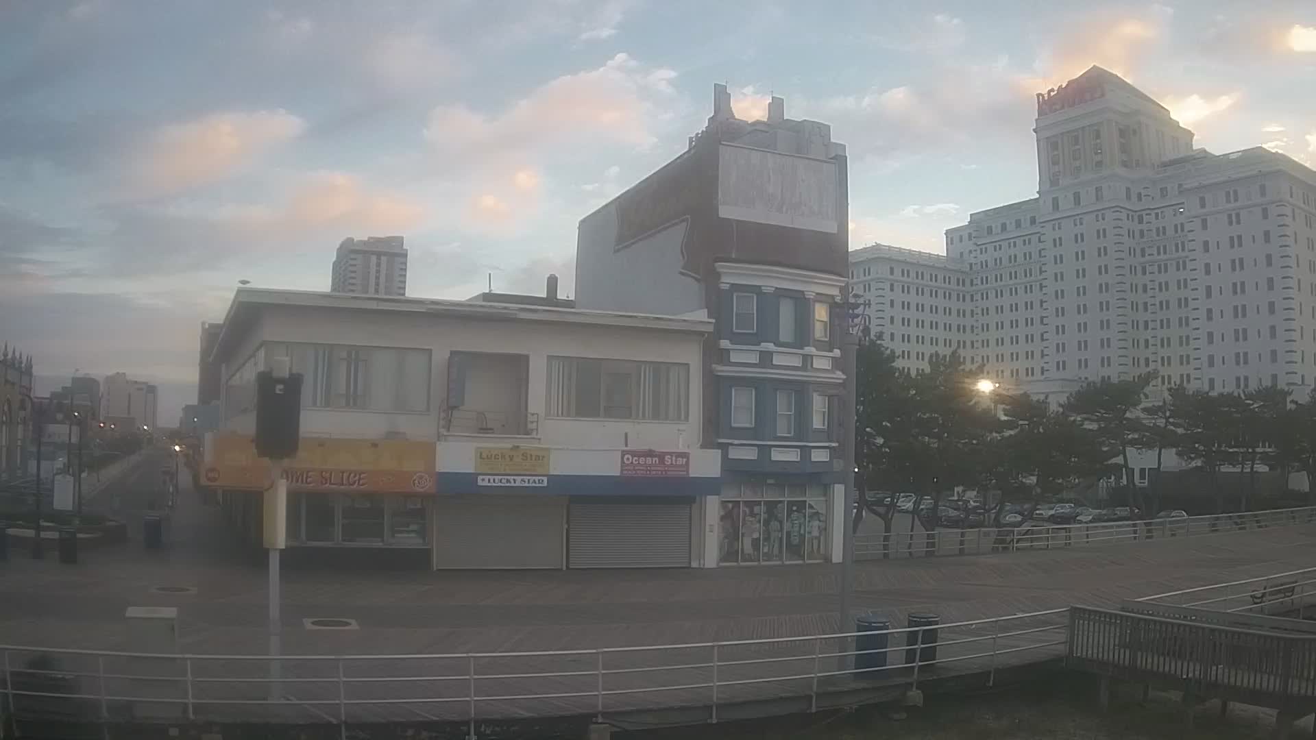Atlantic City South Carolina & Boardwalk Looking West