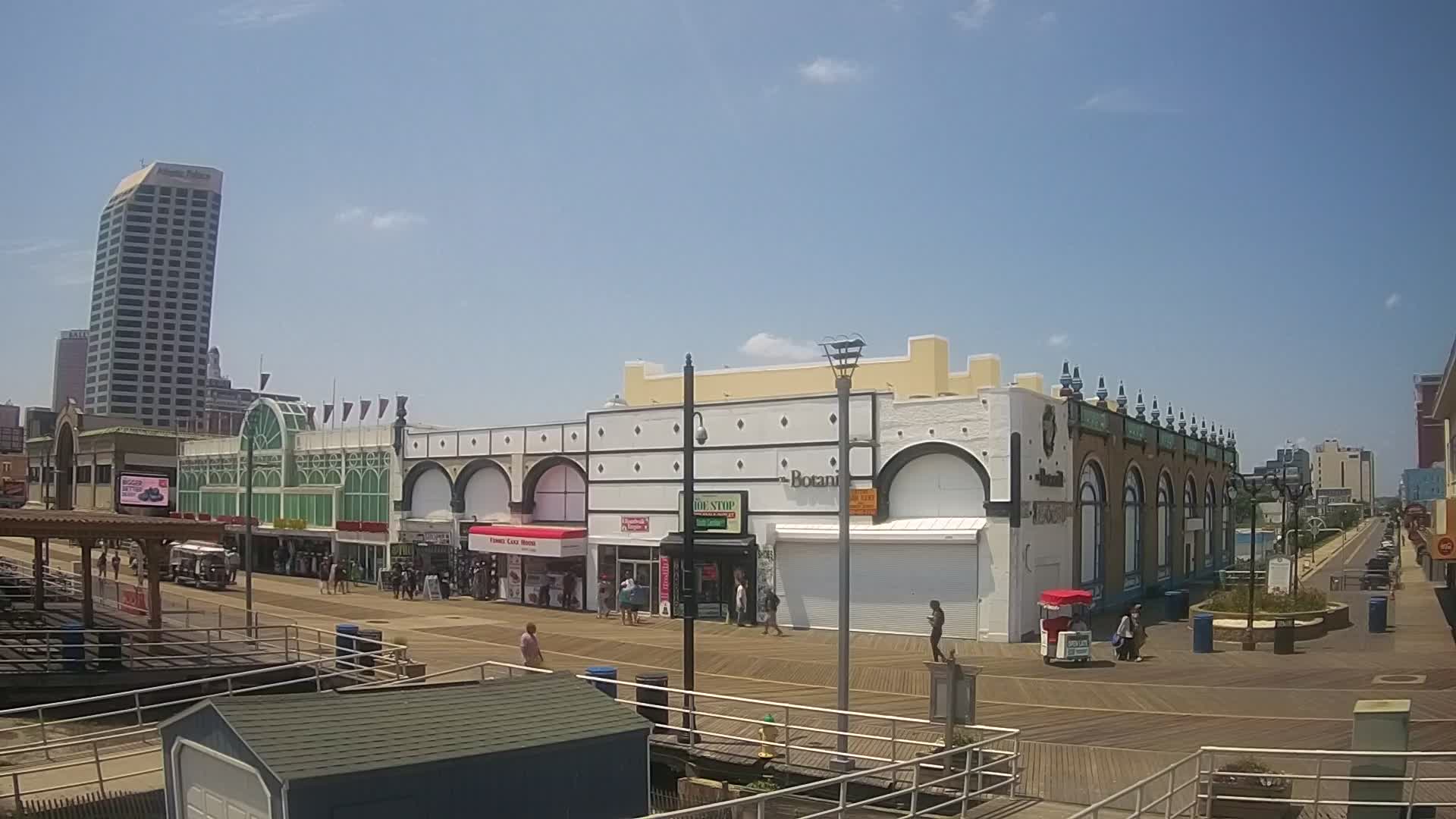 Atlantic City South Carolina & Boardwalk Looking North