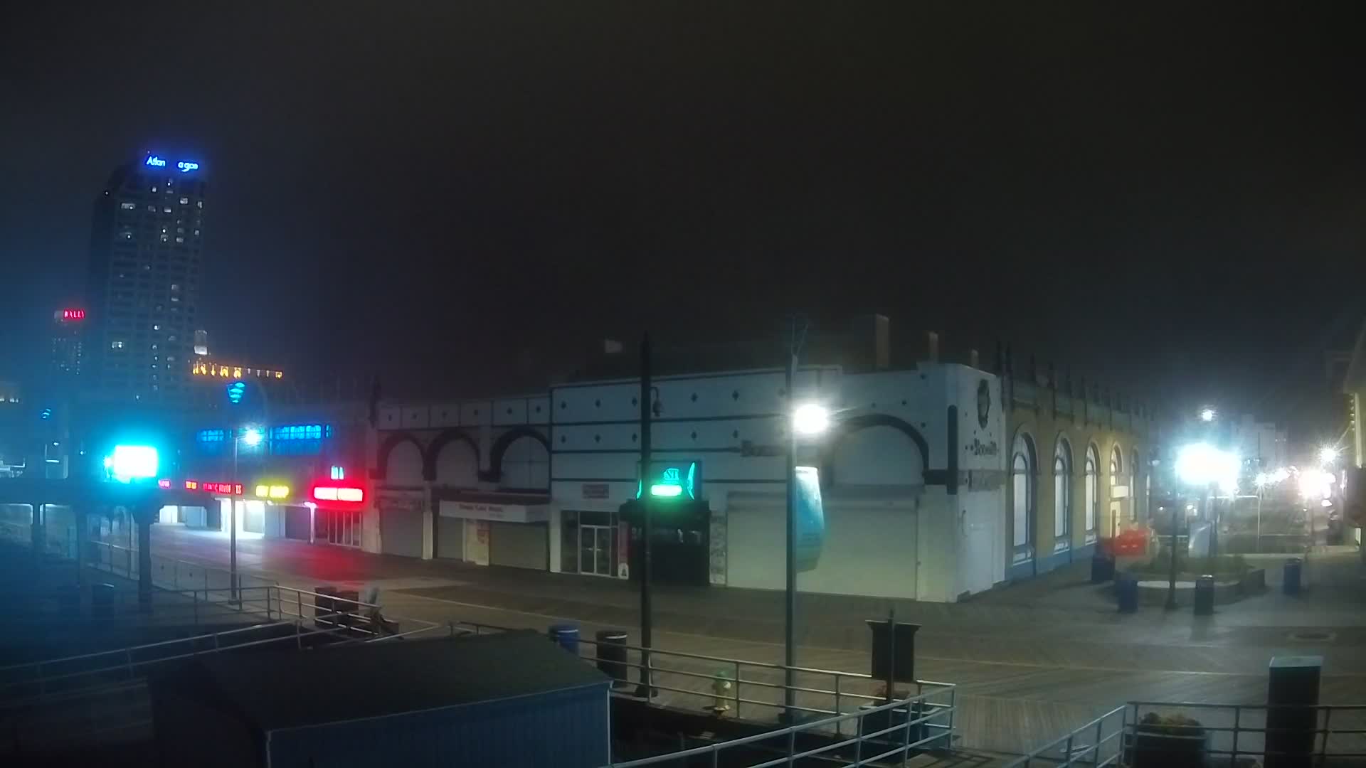 Atlantic City South Carolina & Boardwalk Looking North