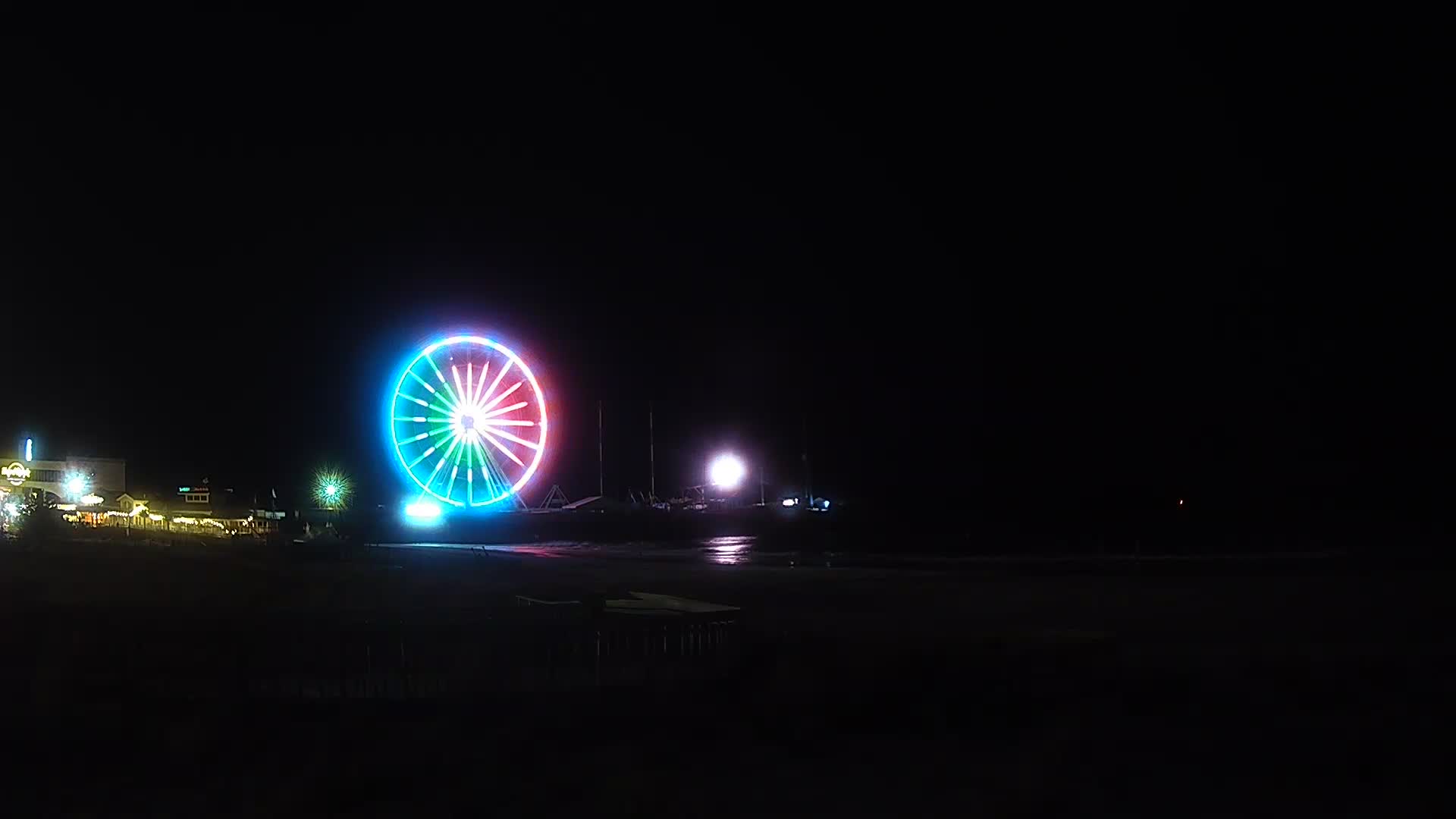 Atlantic City South Carolina & Beach Looking Towards Steel Pier
