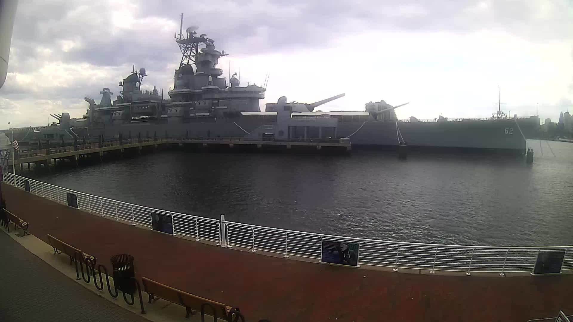 Battleship New Jersey Entire Ship Looking West