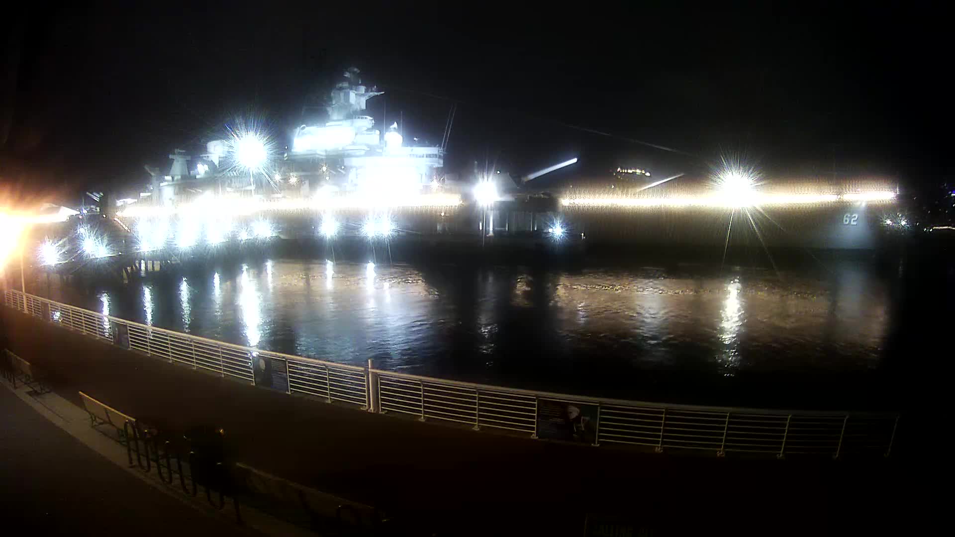 Battleship New Jersey Entire Ship Looking West