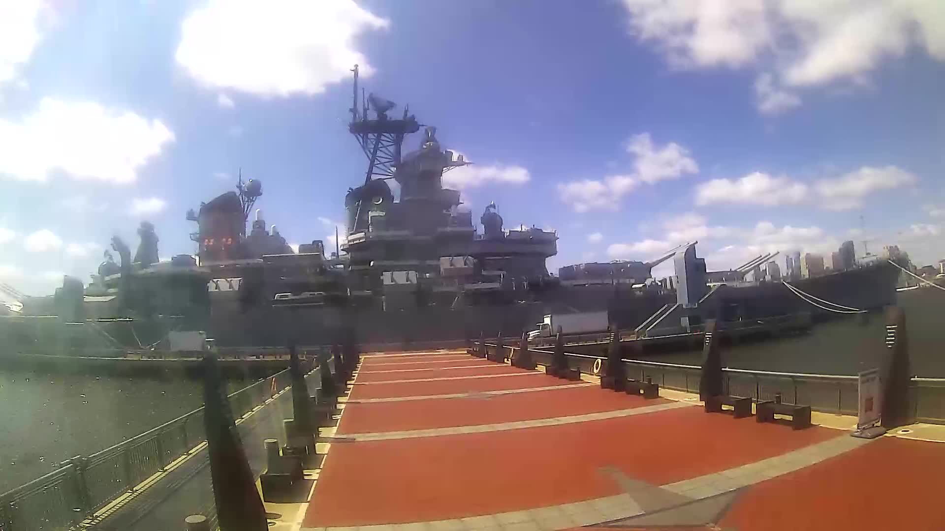 Battleship New Jersey Walkway