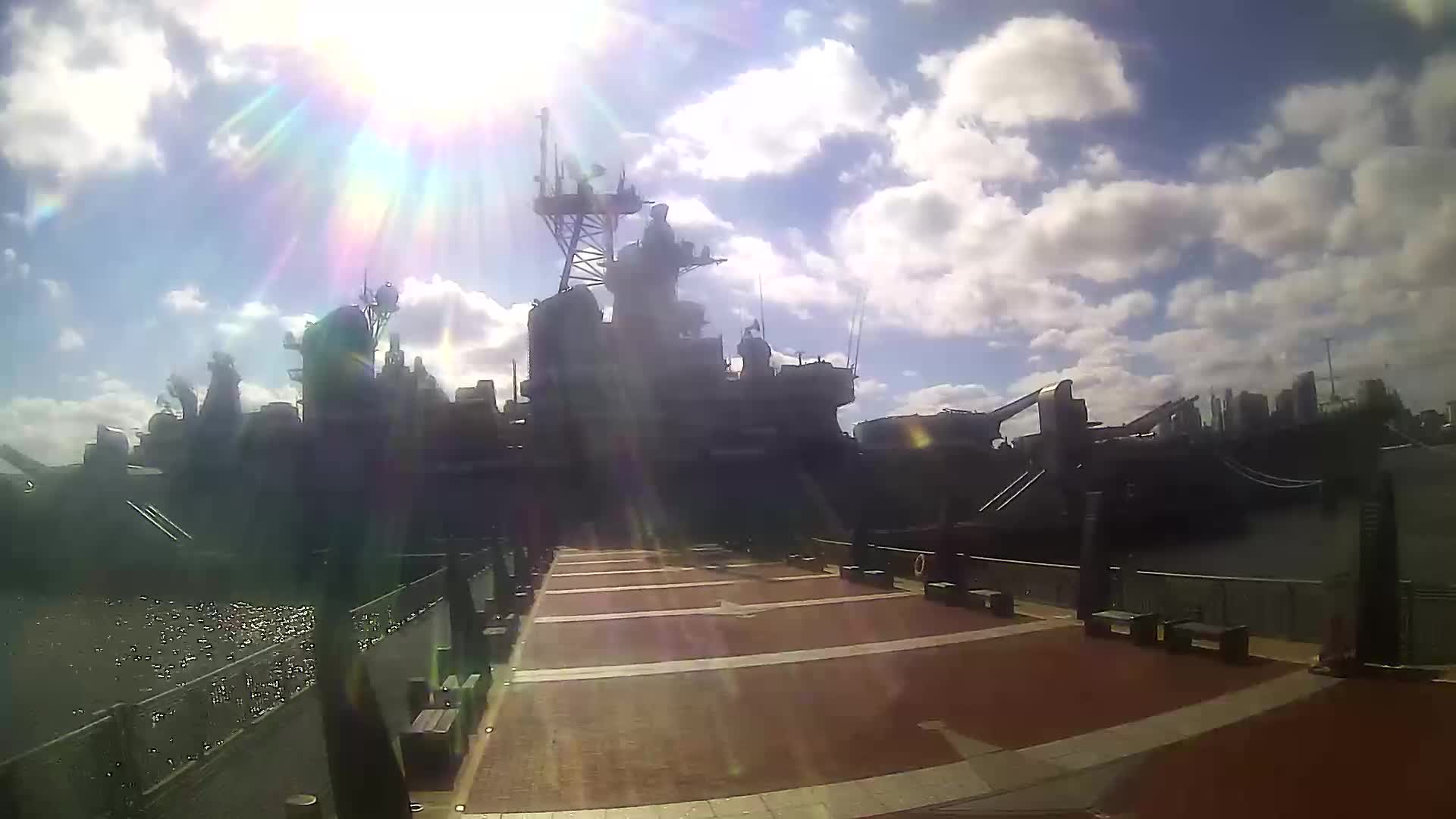 Battleship New Jersey Walkway