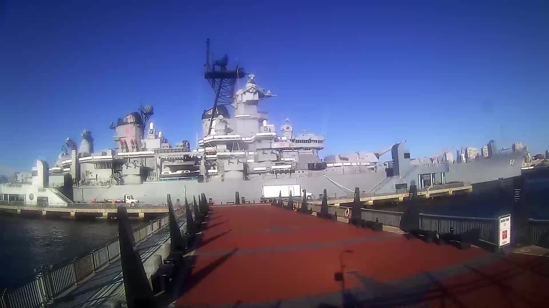 Battleship New Jersey Walkway