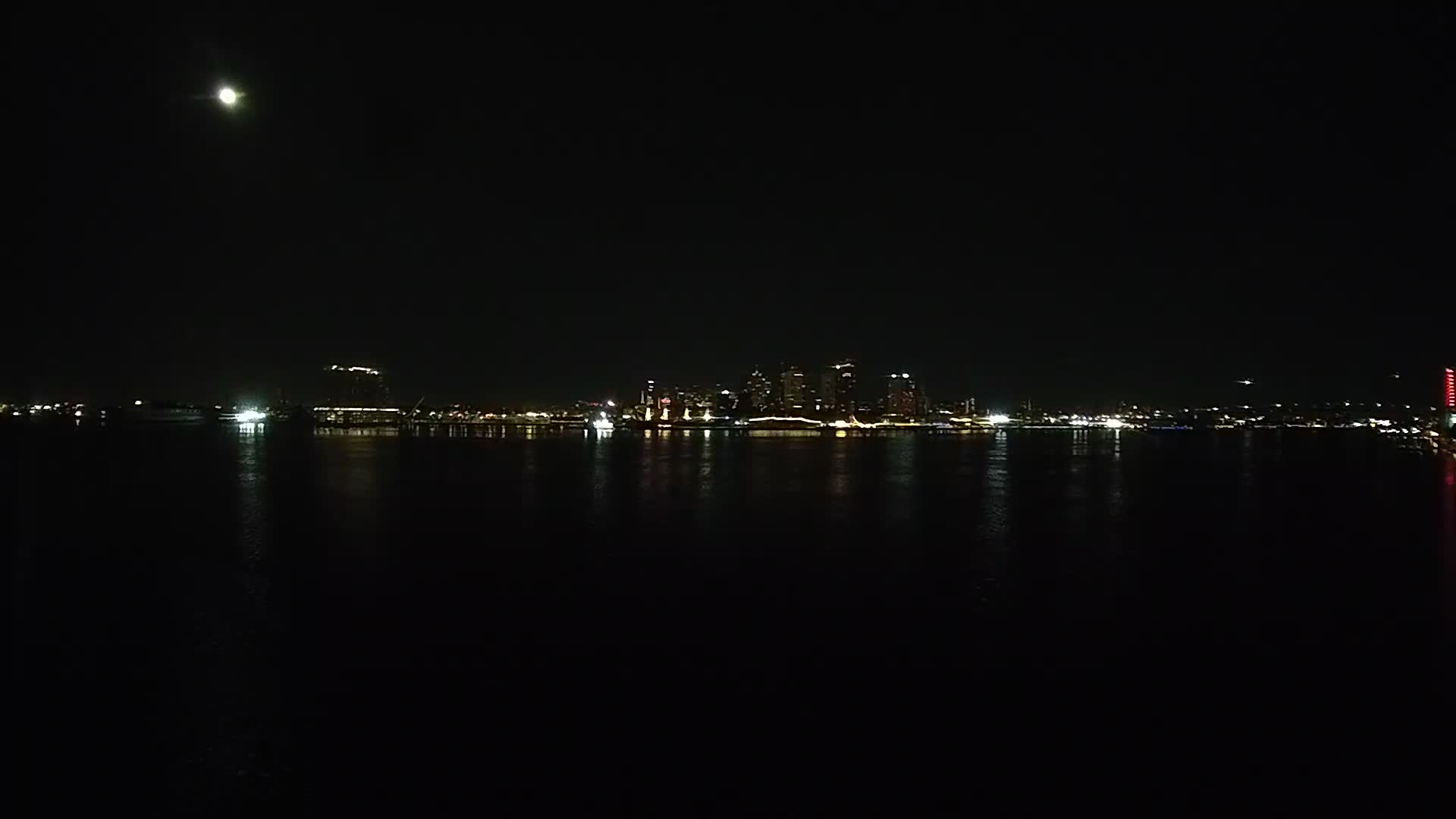 Battleship New Jersey Looking East 180 Degree view the Delaware River and Philly Skyline