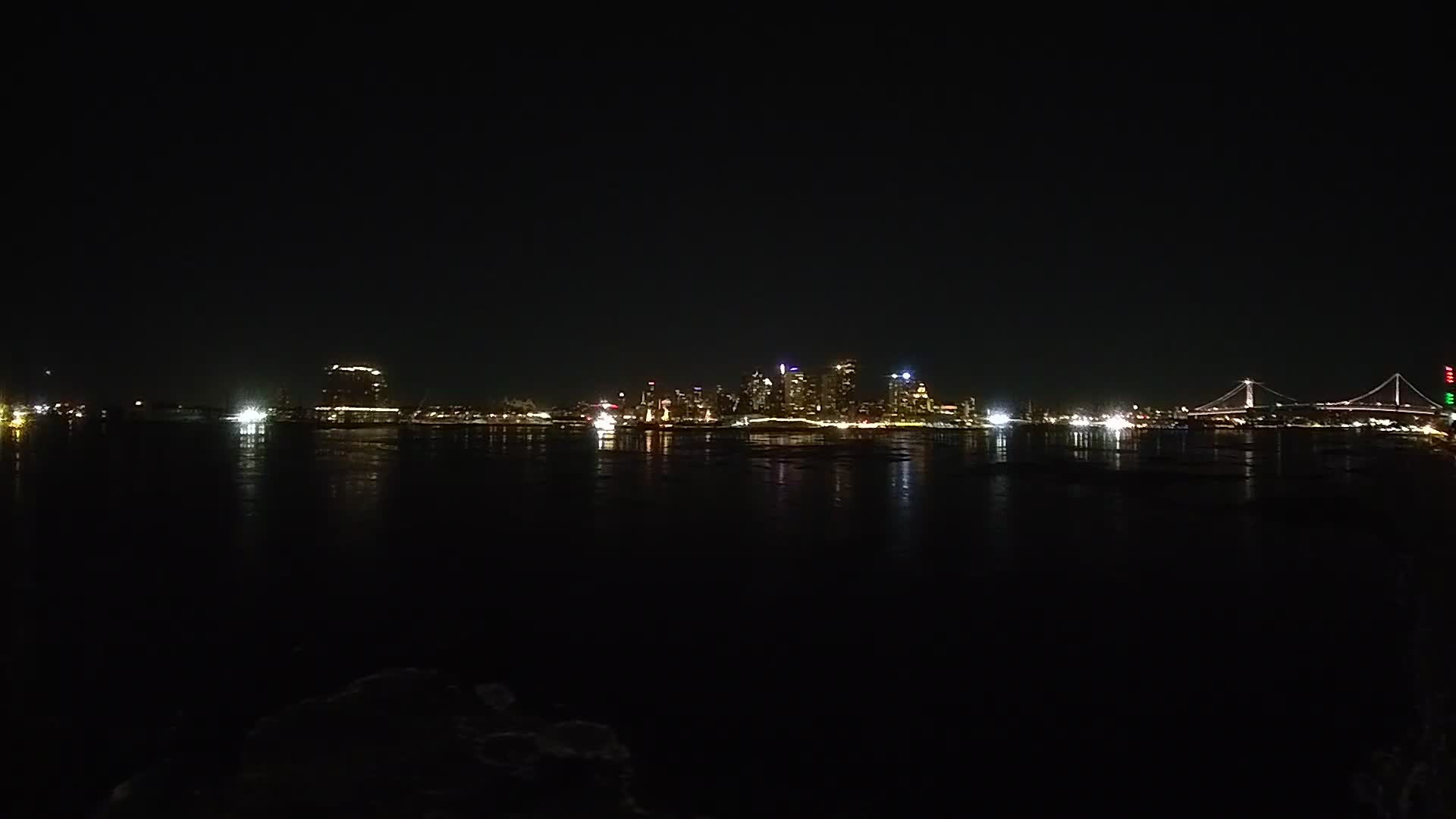 Battleship New Jersey Looking East 180 Degree view the Delaware River and Philly Skyline