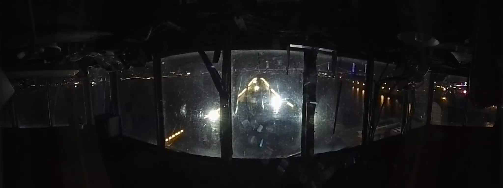 Battleship New Jersey Looking From the Navigation Bridge (180 degrees)