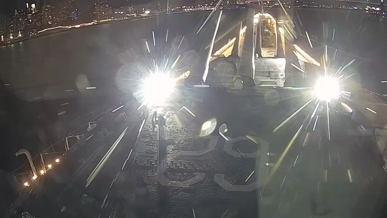 Battleship New Jersey Looking From the Navigation Bridge Number 62