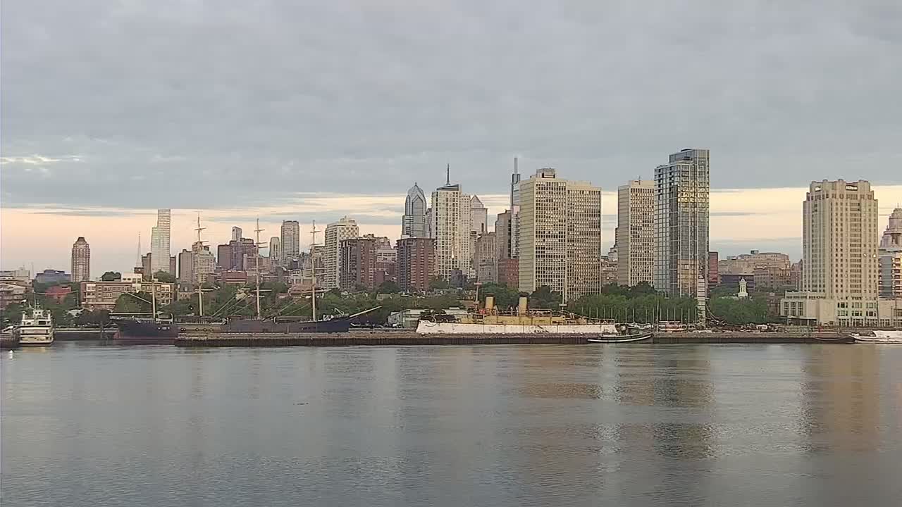 Battleship New Jersey Looking From the bow of the ship PTZ