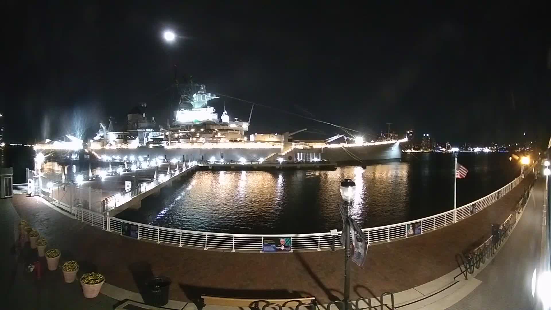 Battleship New Jersey 180 Pano Cam