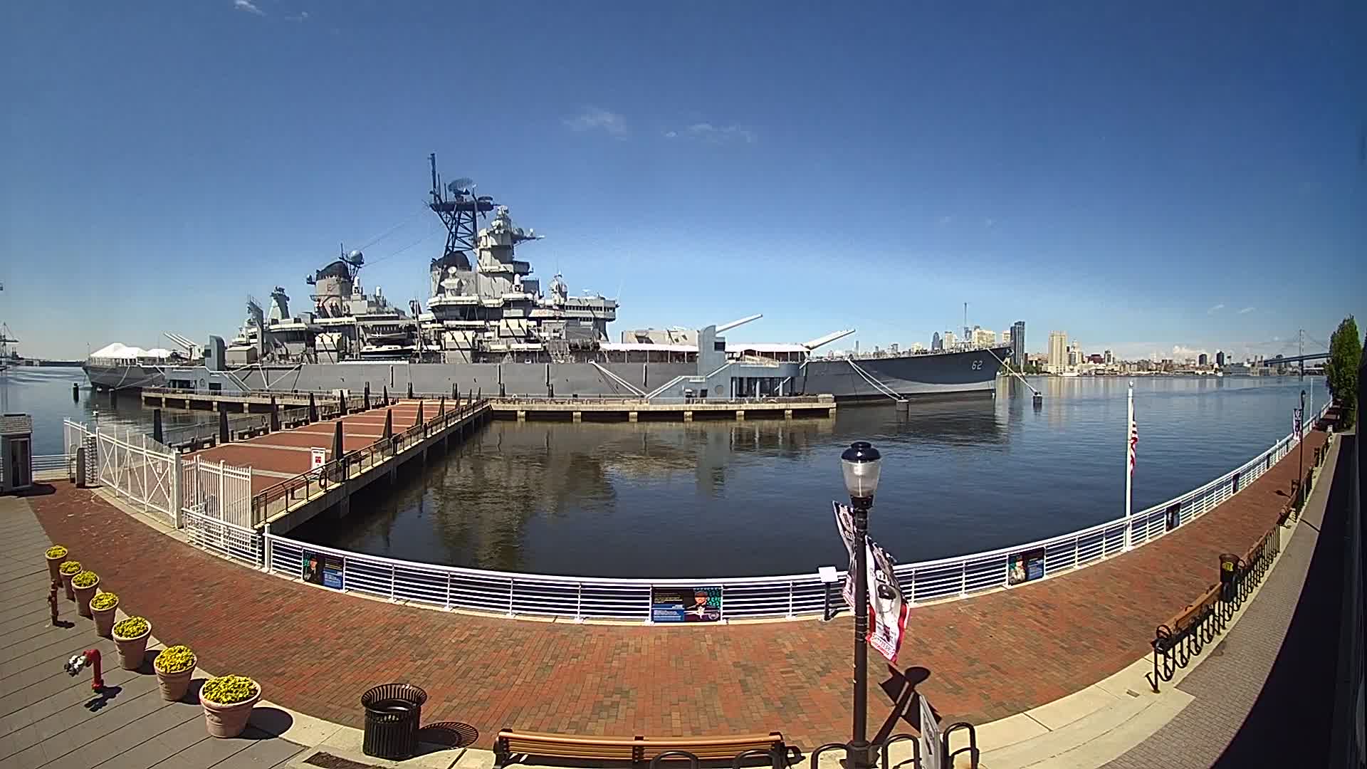 Battleship New Jersey 180 Pano Cam