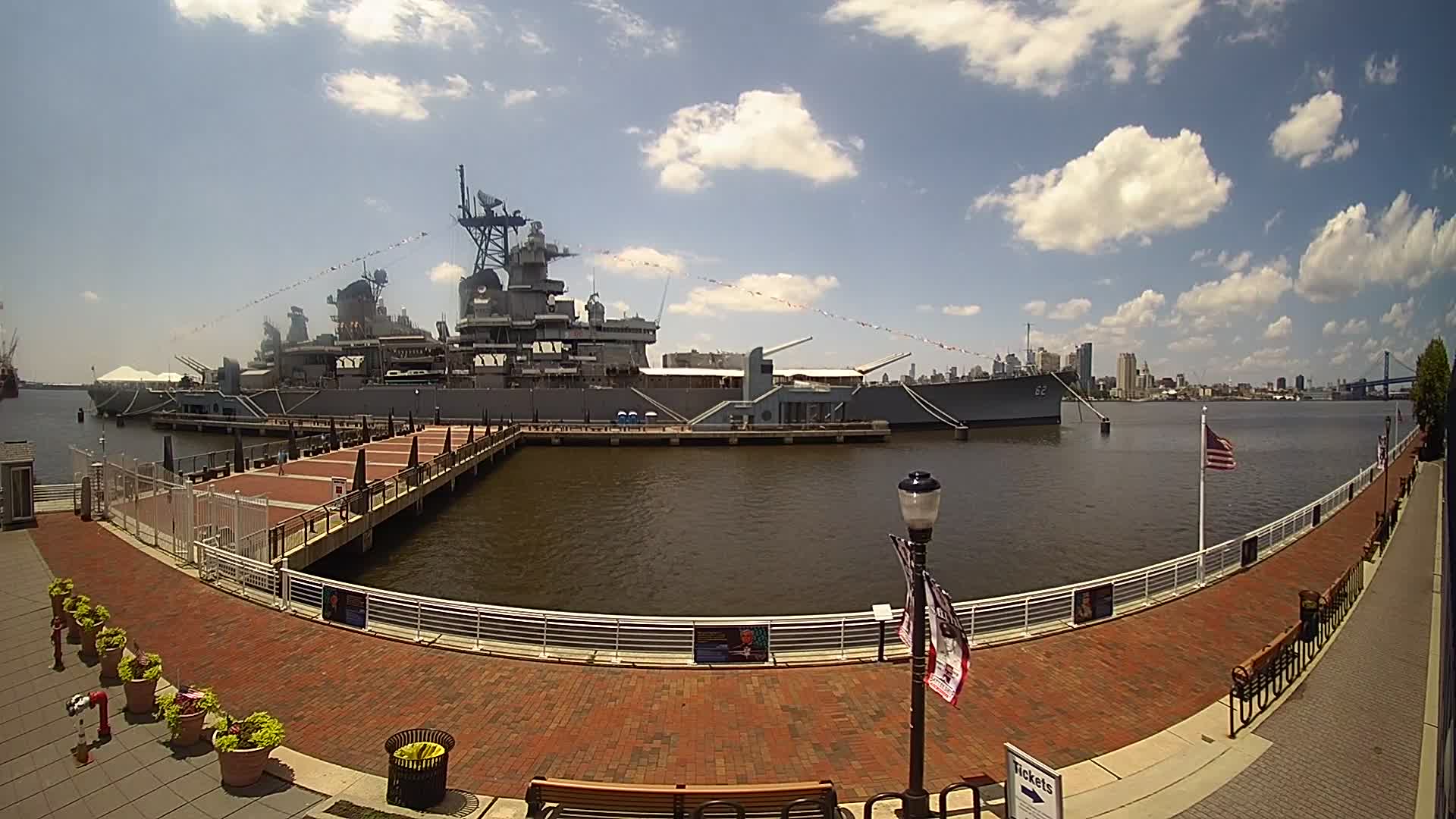 Battleship New Jersey 180 Pano Cam