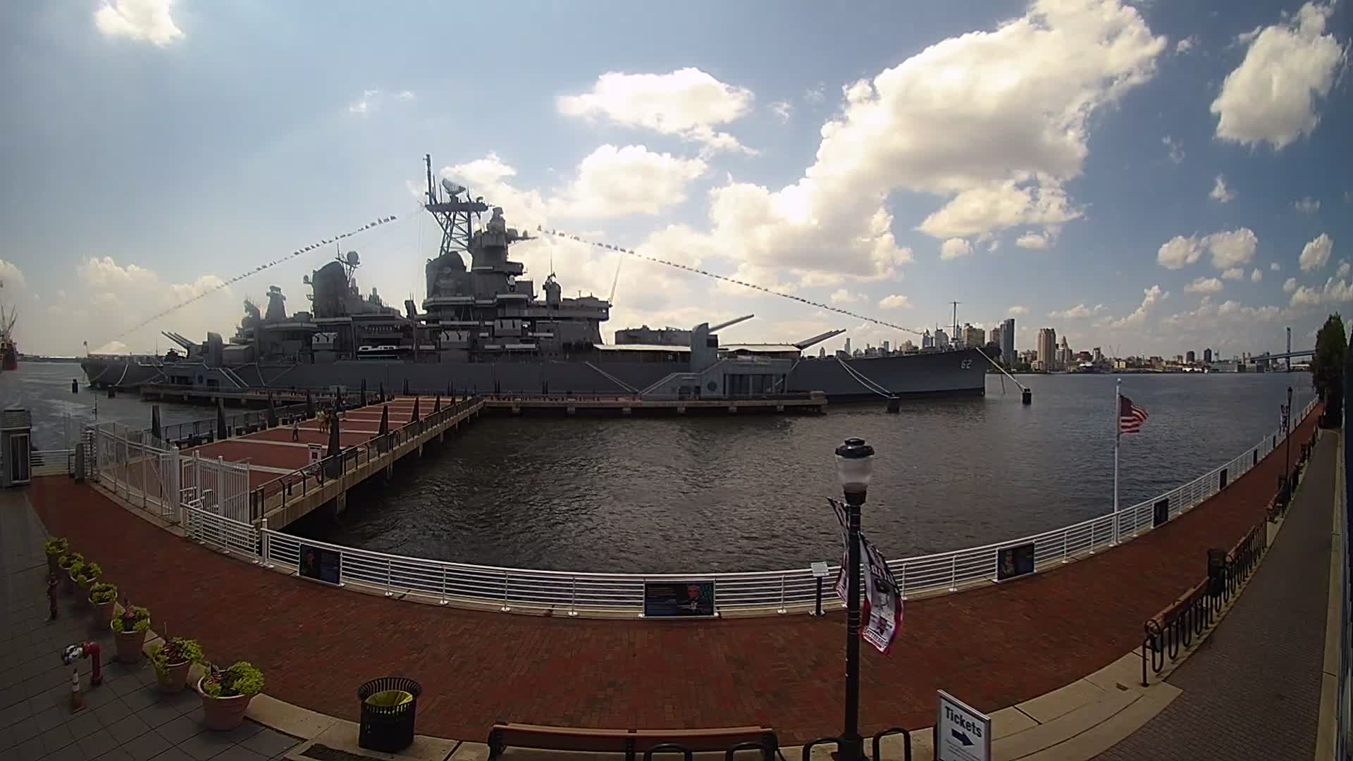 Battleship New Jersey 180 Pano Cam