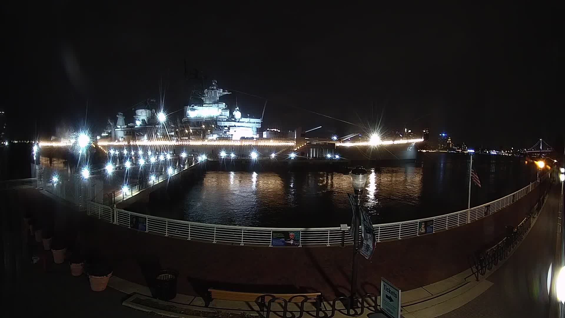 Battleship New Jersey 180 Pano Cam