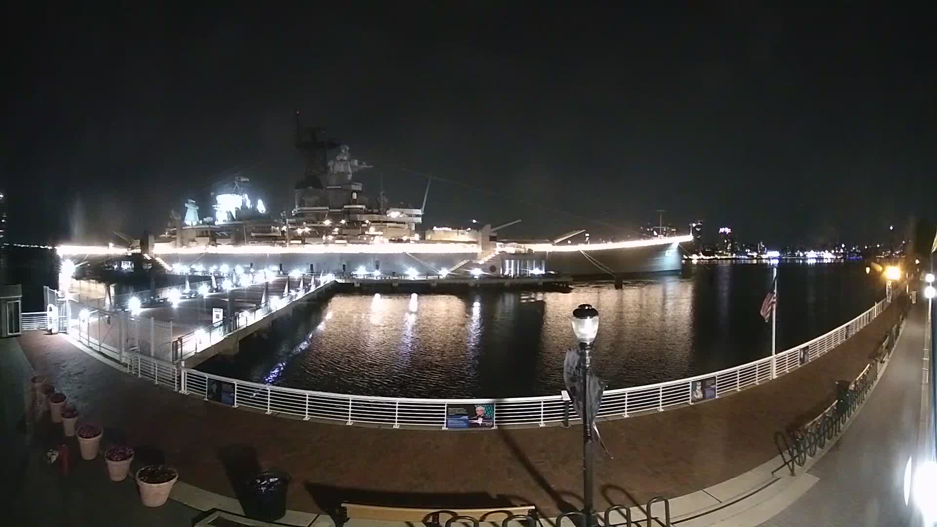 Battleship New Jersey 180 Pano Cam