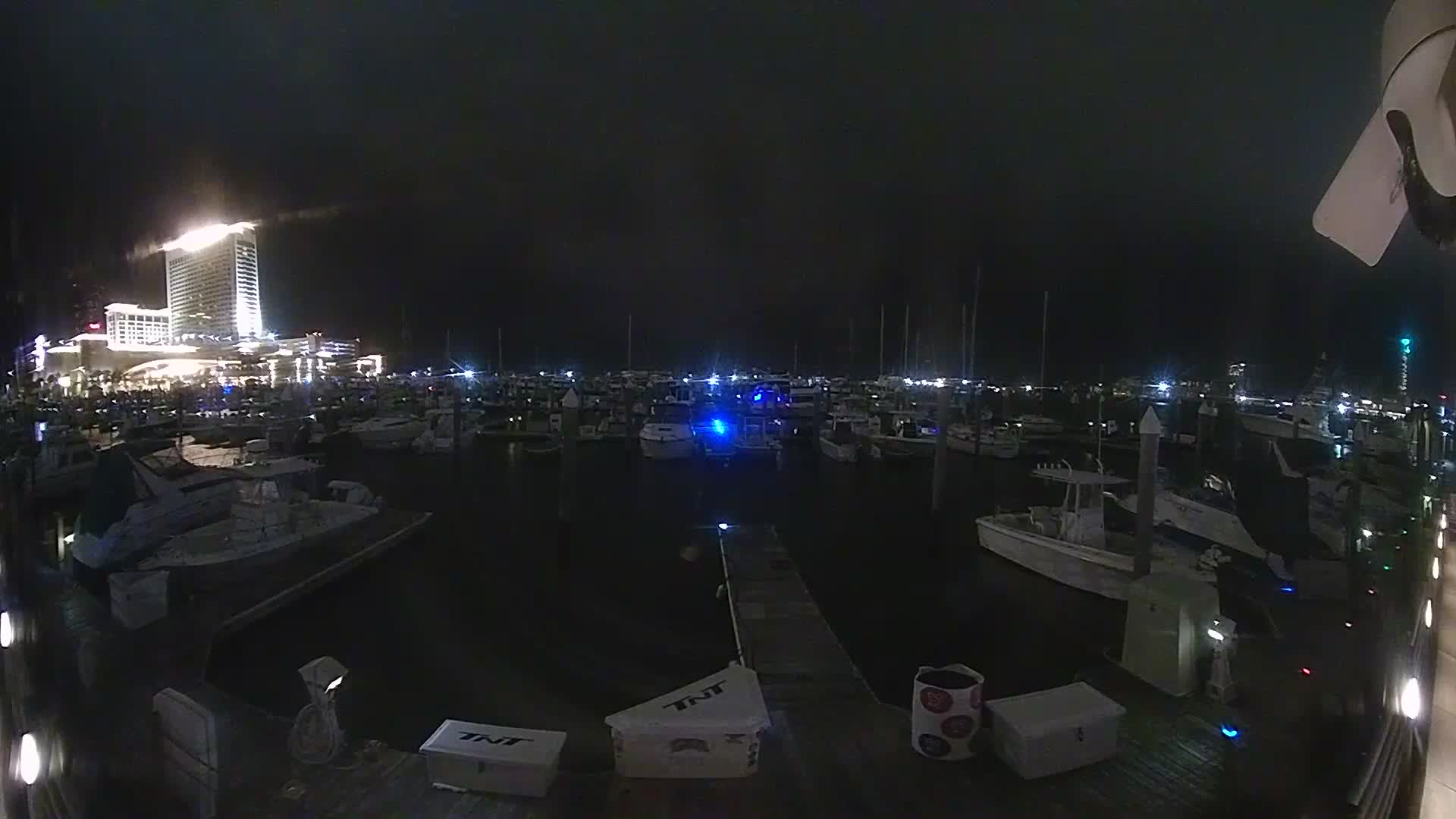 Golden Nugget Cam from the marina looking north towards the casino